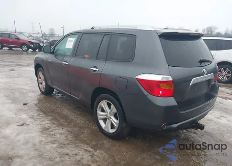2010 Toyota Highlander Limited V6 z USA, uszkodzony, nr VIN 5TDDK3EH1AS008375